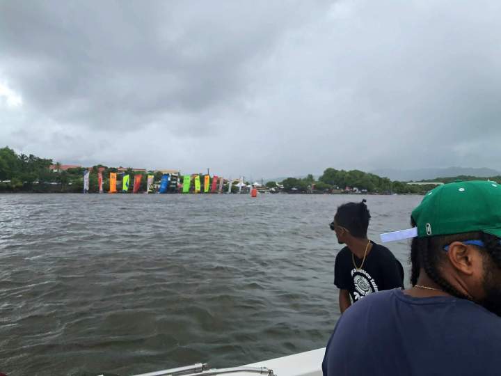 Traversée en mer Martinique