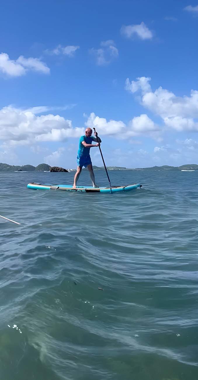 Standup paddle Martinique